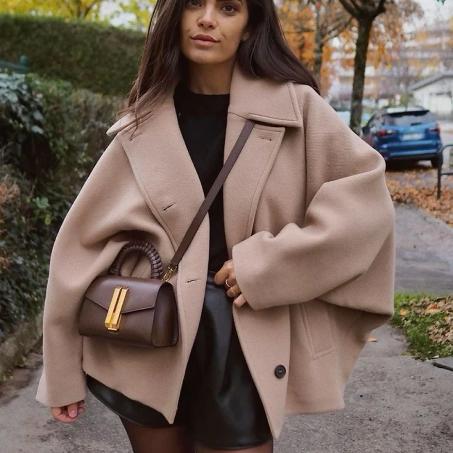 NUVANE™ | Abrigo de lana oversize